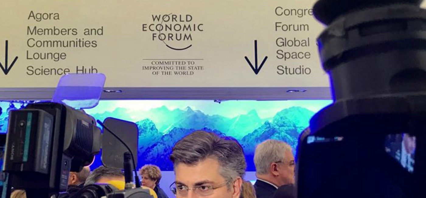 Predsjednik Vlade u Davosu: Multinacionalne kompanije imaju veliki interes za daljnja ulaganja u Hrvatsku 